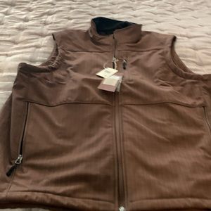 King Ranch fleece lined vest.  New with tags.